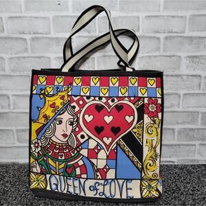 Brighton Queen of Love Limited Edition Tom Clancy design Canvas Art Tote Bag